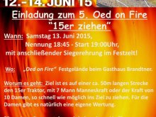 "Die Berge brennen" wieder!
